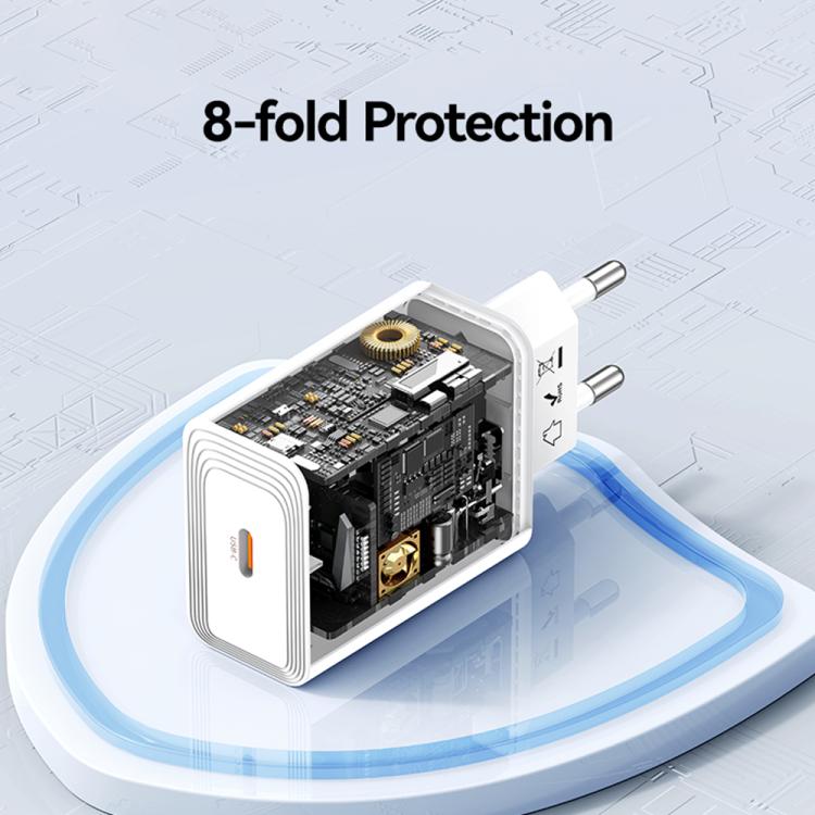 USAMS CC329 T69 PD 30W USB-C / Typ-C Einport-Schnellladegerät, CC329