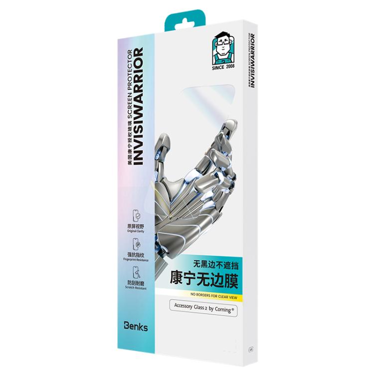 Benks King Kong Corning Infinity HD Panzerglas-Displayschutzfolie, Für iPhone 17 Pro Max, Für iPhone 17 Pro, Für iPhone 17, Für iPhone Air