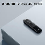 Original Xiaomi TV Stick 2. Generation Quad-Core Cortex-A55 4K Ultra HD Dual-Band WiFi6 Google TV Stick, globale Version mit Google Play, 2GB+8GB