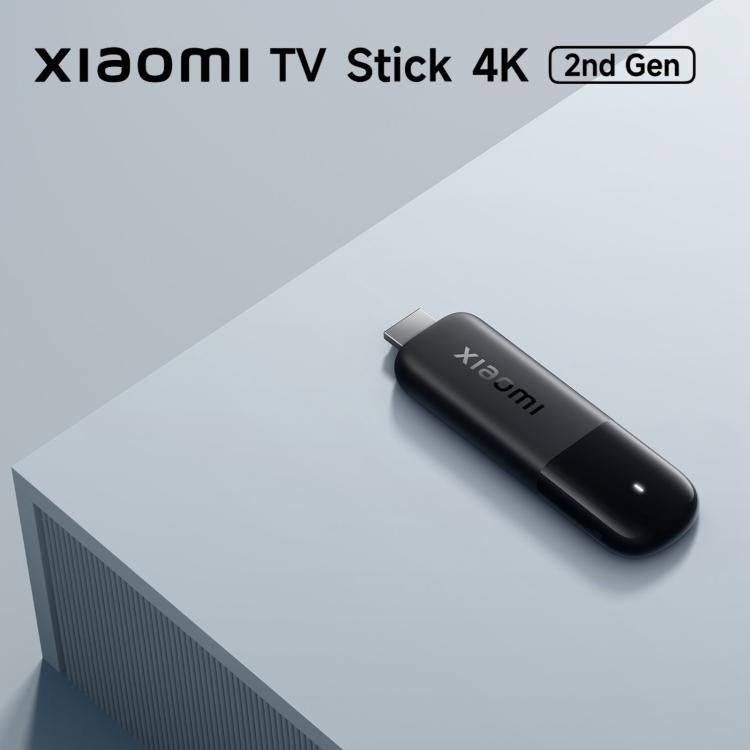 Original Xiaomi TV Stick 2. Generation Quad-Core Cortex-A55 4K Ultra HD Dual-Band WiFi6 Google TV Stick, globale Version mit Google Play, 2GB+8GB
