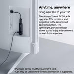 Original Xiaomi TV Stick 2. Generation Quad-Core Cortex-A55 4K Ultra HD Dual-Band WiFi6 Google TV Stick, globale Version mit Google Play, 2GB+8GB