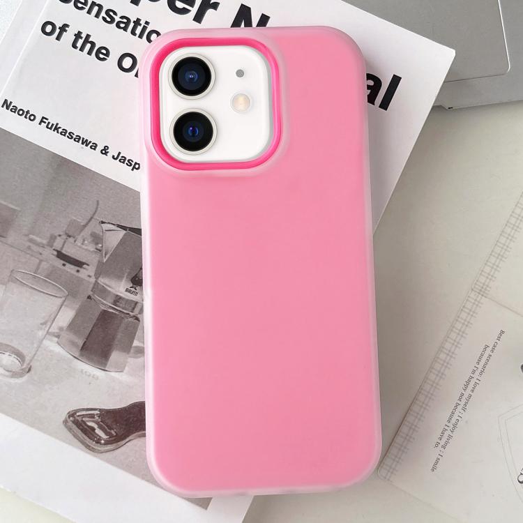 Jelly-Farbige Mattgefühl PC Hybrid TPU Handyhülle, Für iPhone 12 Pro Max, Für iPhone 12 Pro, Für iPhone 11