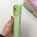 Jelly-Farbige Mattgefühl PC Hybrid TPU Handyhülle, Für iPhone 12 Pro Max, Für iPhone 12 Pro, Für iPhone 11