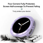 Halbseitige, hohle Schutzhülle aus Polycarbonat für Samsung Galaxy Watch8 (44 mm und 40 mm)