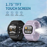 LC31 1,75 Zoll TFT-Voll-Touchscreen-Smartwatch mit Bluetooth-Anruffunktion, Outdoor-Sportfunktionen und Taschenlampe