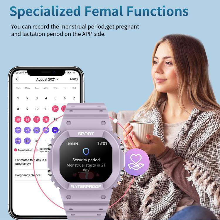 LC31 1,75 Zoll TFT-Voll-Touchscreen-Smartwatch mit Bluetooth-Anruffunktion, Outdoor-Sportfunktionen und Taschenlampe