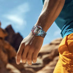 LC31 1,75 Zoll TFT-Voll-Touchscreen-Smartwatch mit Bluetooth-Anruffunktion, Outdoor-Sportfunktionen und Taschenlampe