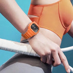 LC31 1,75 Zoll TFT-Voll-Touchscreen-Smartwatch mit Bluetooth-Anruffunktion, Outdoor-Sportfunktionen und Taschenlampe