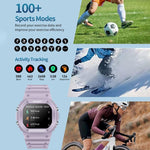 LC31 1,75 Zoll TFT-Voll-Touchscreen-Smartwatch mit Bluetooth-Anruffunktion, Outdoor-Sportfunktionen und Taschenlampe