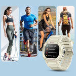 LC31 1,75 Zoll TFT-Voll-Touchscreen-Smartwatch mit Bluetooth-Anruffunktion, Outdoor-Sportfunktionen und Taschenlampe