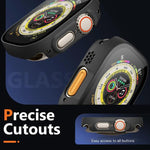 xDfind Tempered Glass Film Integrated PC Watch Cover, For Apple Watch Series 3 / 2 / 1 42mm
