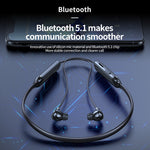 M60 8D Surround-Sound kabelloser Nackenbügel 5.1 Bluetooth-Kopfhörer unterstützt TF-Karte MP3-Modus