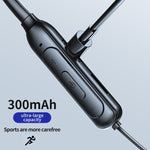 M60 8D Surround-Sound kabelloser Nackenbügel 5.1 Bluetooth-Kopfhörer unterstützt TF-Karte MP3-Modus