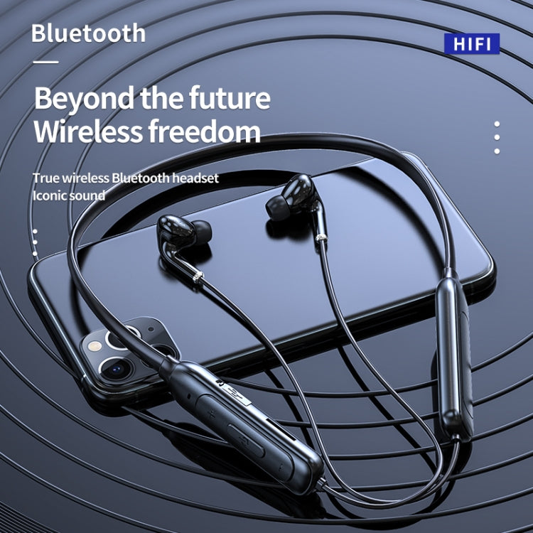 M60 8D Surround-Sound kabelloser Nackenbügel 5.1 Bluetooth-Kopfhörer unterstützt TF-Karte MP3-Modus