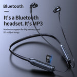 M60 8D Surround-Sound kabelloser Nackenbügel 5.1 Bluetooth-Kopfhörer unterstützt TF-Karte MP3-Modus