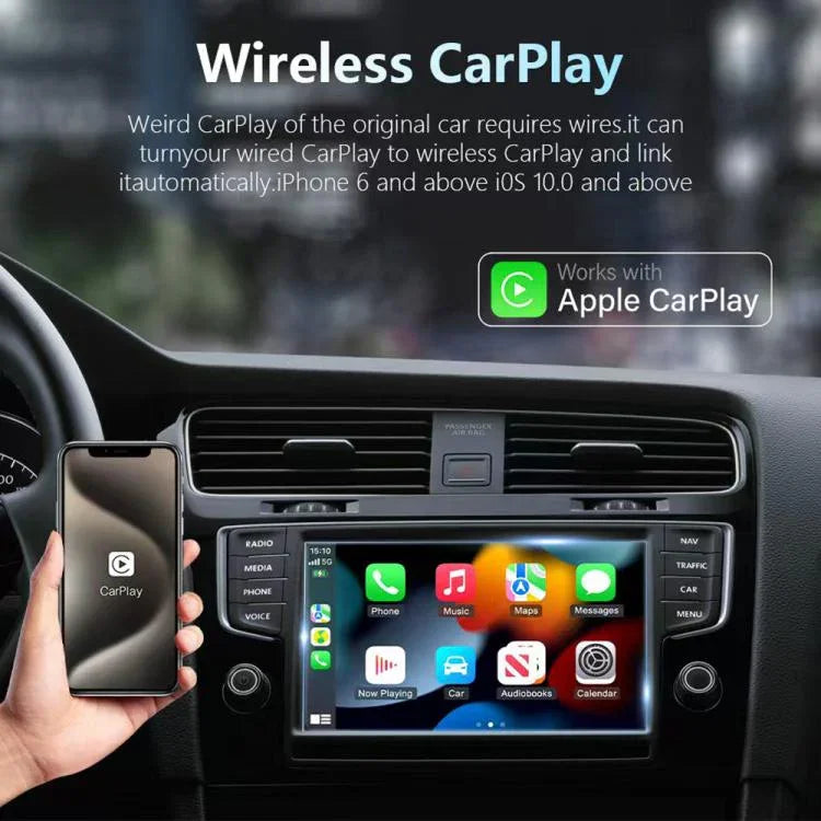 Kabelgebundene zu kabellose CarPlay und Android Auto Smart Box für Autos
