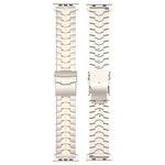 26mm Wide Dual-color Detachable Safety Clasp Titanium Alloy Watch Band, For Apple Watch 46mm / 49mm / 45mm / 44mm