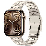 Abnehmbares Sicherheitsarmband aus Titanlegierung, passend für Apple Watch 46 mm / 49 mm / 45 mm / 44 mm und 42 mm / 41 mm / 40 mm / 38 mm