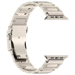 I-förmiges Sicherheitsarmband aus Titanlegierung mit Schnellverschluss, passend für Apple Watch 46 mm / 49 mm / 45 mm / 44 mm und 42 mm / 41 mm / 40 mm / 38 mm