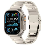 I-förmiges Sicherheitsarmband aus Titanlegierung mit Schnellverschluss, passend für Apple Watch 46 mm / 49 mm / 45 mm / 44 mm und 42 mm / 41 mm / 40 mm / 38 mm