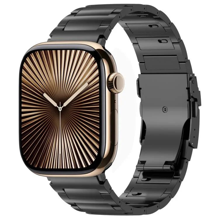 I-förmiges Sicherheitsarmband aus Titanlegierung mit Schnellverschluss, passend für Apple Watch 46 mm / 49 mm / 45 mm / 44 mm und 42 mm / 41 mm / 40 mm / 38 mm