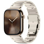 I-förmiges Sicherheitsarmband aus Titanlegierung mit Schnellverschluss, passend für Apple Watch 46 mm / 49 mm / 45 mm / 44 mm und 42 mm / 41 mm / 40 mm / 38 mm