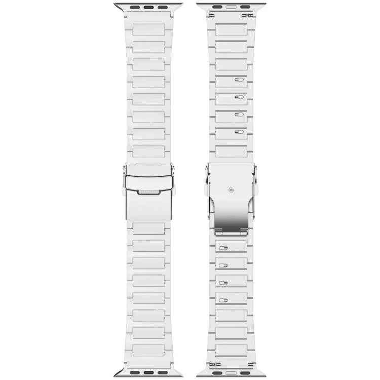 I-förmiges Sicherheitsarmband aus Titanlegierung mit Schnellverschluss, passend für Apple Watch 46 mm / 49 mm / 45 mm / 44 mm und 42 mm / 41 mm / 40 mm / 38 mm