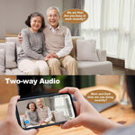 SriHome DH013 4MP スマートペットロボットカメラ、米国プラグ、英国プラグ、EUプラグ、オーストラリアプラグ