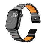 Magnetisches Norman-Armband mit integrierter Kugel aus Edelstahl, passend für Apple Watch 46 mm / 49 mm / 45 mm / 44 mm