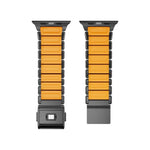 Magnetisches Norman-Armband mit integrierter Kugel aus Edelstahl, passend für Apple Watch 46 mm / 49 mm / 45 mm / 44 mm