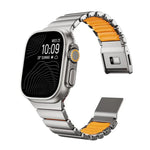 Magnetisches Norman-Armband mit integrierter Kugel aus Edelstahl, passend für Apple Watch 46 mm / 49 mm / 45 mm / 44 mm