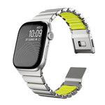 Magnetisches Norman-Armband mit integrierter Kugel aus Edelstahl, passend für Apple Watch 46 mm / 49 mm / 45 mm / 44 mm