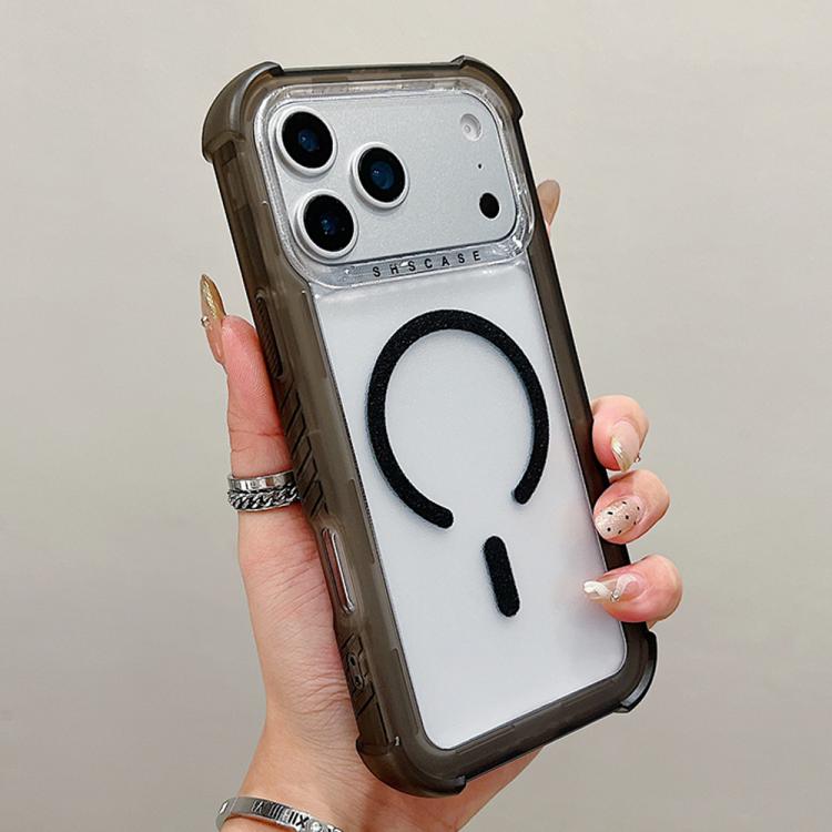 Transparente Matte TPU Hybrid PC 3-in-1 MagSafe Handyhülle, Für iPhone 17 Pro Max, Für iPhone 17 Pro, Für iPhone 17, Für iPhone Air, Für iPhone 16 Pro Max, Für iPhone 16 Pro, Für iPhone 16 Plus, Für iPhone 16