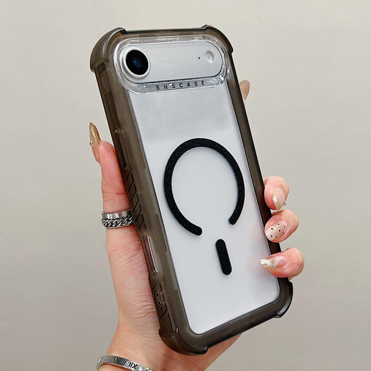 Transparente Matte TPU Hybrid PC 3-in-1 MagSafe Handyhülle, Für iPhone 17 Pro Max, Für iPhone 17 Pro, Für iPhone 17, Für iPhone Air, Für iPhone 16 Pro Max, Für iPhone 16 Pro, Für iPhone 16 Plus, Für iPhone 16