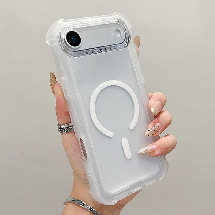 Transparente Matte TPU Hybrid PC 3-in-1 MagSafe Handyhülle, Für iPhone 17 Pro Max, Für iPhone 17 Pro, Für iPhone 17, Für iPhone Air, Für iPhone 16 Pro Max, Für iPhone 16 Pro, Für iPhone 16 Plus, Für iPhone 16
