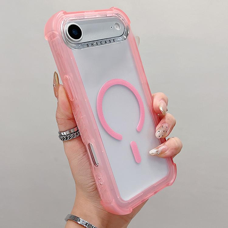 Transparente Matte TPU Hybrid PC 3-in-1 MagSafe Handyhülle, Für iPhone 17 Pro Max, Für iPhone 17 Pro, Für iPhone 17, Für iPhone Air, Für iPhone 16 Pro Max, Für iPhone 16 Pro, Für iPhone 16 Plus, Für iPhone 16