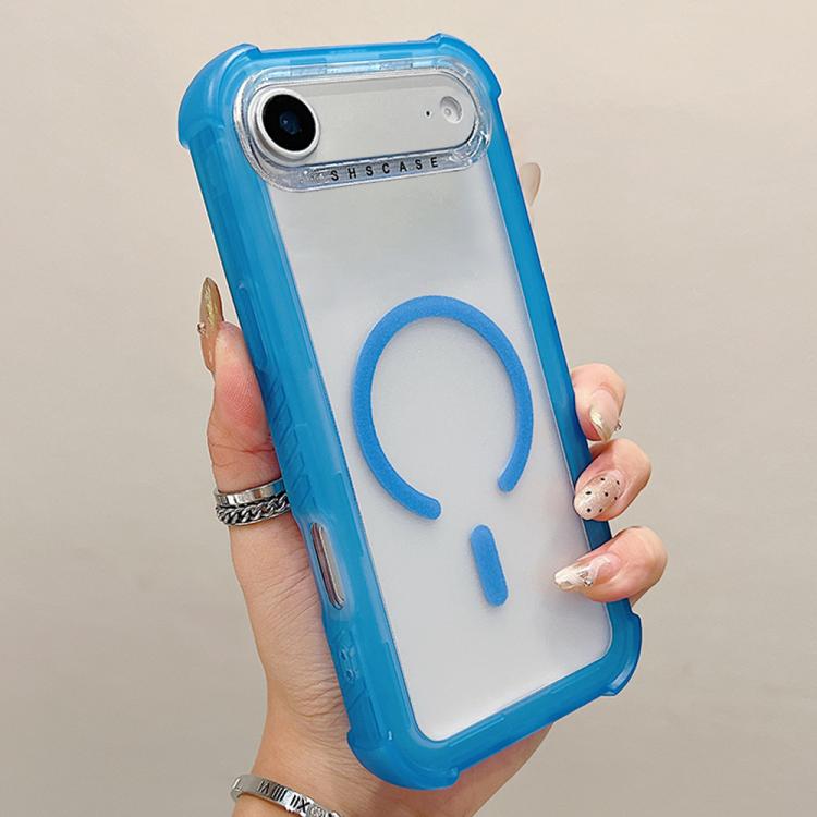 Transparente Matte TPU Hybrid PC 3-in-1 MagSafe Handyhülle, Für iPhone 17 Pro Max, Für iPhone 17 Pro, Für iPhone 17, Für iPhone Air, Für iPhone 16 Pro Max, Für iPhone 16 Pro, Für iPhone 16 Plus, Für iPhone 16