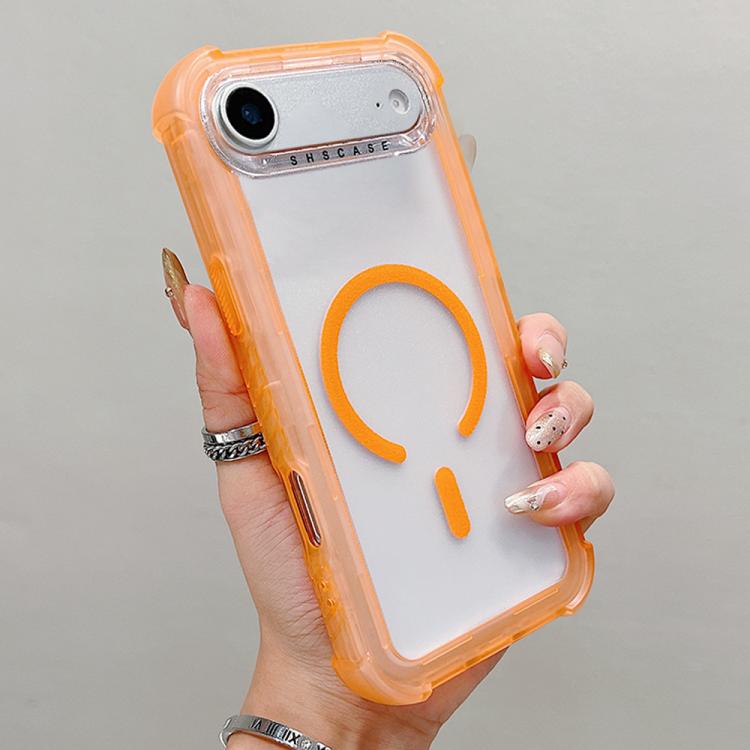 Transparente Matte TPU Hybrid PC 3-in-1 MagSafe Handyhülle, Für iPhone 17 Pro Max, Für iPhone 17 Pro, Für iPhone 17, Für iPhone Air, Für iPhone 16 Pro Max, Für iPhone 16 Pro, Für iPhone 16 Plus, Für iPhone 16