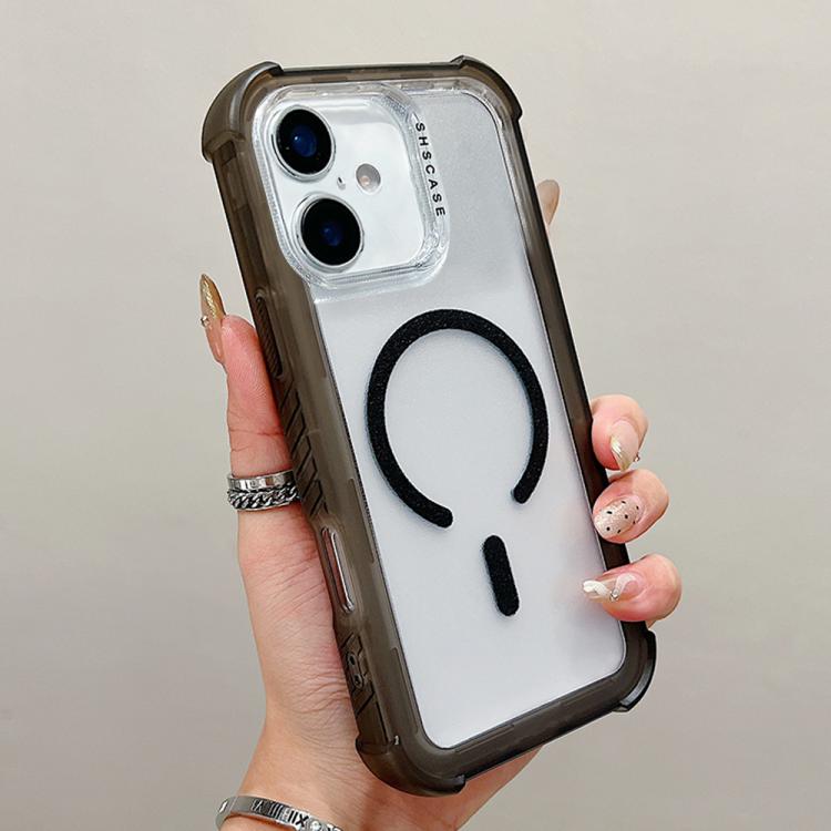 Transparente Matte TPU Hybrid PC 3-in-1 MagSafe Handyhülle, Für iPhone 17 Pro Max, Für iPhone 17 Pro, Für iPhone 17, Für iPhone Air, Für iPhone 16 Pro Max, Für iPhone 16 Pro, Für iPhone 16 Plus, Für iPhone 16