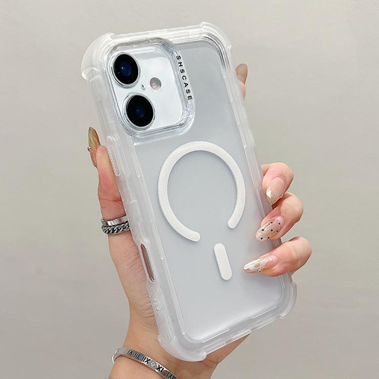 Transparente Matte TPU Hybrid PC 3-in-1 MagSafe Handyhülle, Für iPhone 17 Pro Max, Für iPhone 17 Pro, Für iPhone 17, Für iPhone Air, Für iPhone 16 Pro Max, Für iPhone 16 Pro, Für iPhone 16 Plus, Für iPhone 16