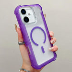 Transparente Matte TPU Hybrid PC 3-in-1 MagSafe Handyhülle, Für iPhone 17 Pro Max, Für iPhone 17 Pro, Für iPhone 17, Für iPhone Air, Für iPhone 16 Pro Max, Für iPhone 16 Pro, Für iPhone 16 Plus, Für iPhone 16