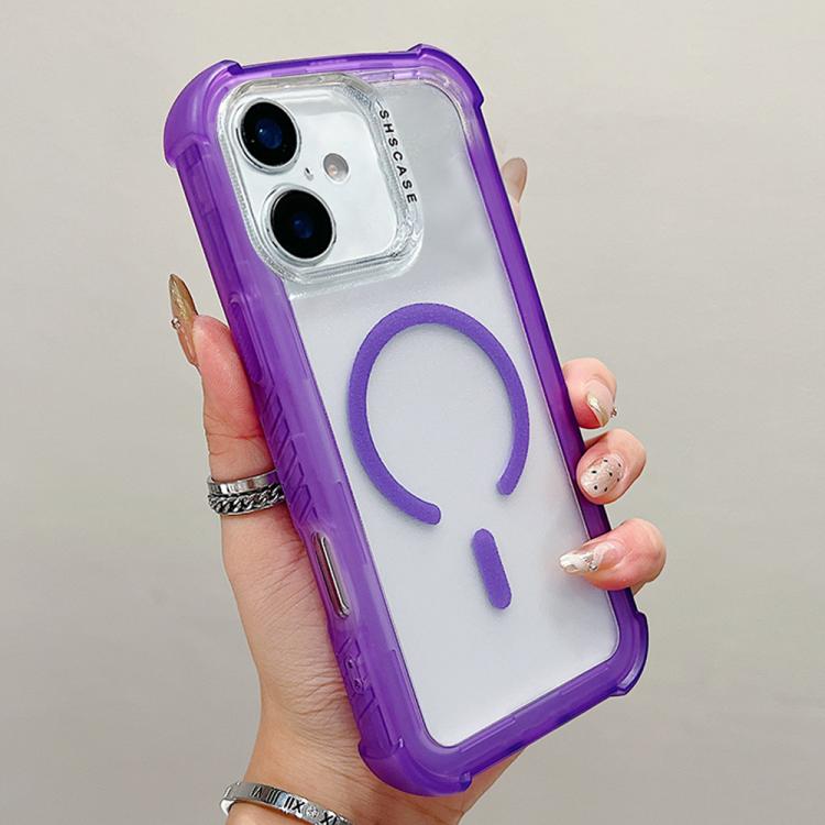 Transparente Matte TPU Hybrid PC 3-in-1 MagSafe Handyhülle, Für iPhone 17 Pro Max, Für iPhone 17 Pro, Für iPhone 17, Für iPhone Air, Für iPhone 16 Pro Max, Für iPhone 16 Pro, Für iPhone 16 Plus, Für iPhone 16