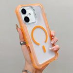 Transparente Matte TPU Hybrid PC 3-in-1 MagSafe Handyhülle, Für iPhone 17 Pro Max, Für iPhone 17 Pro, Für iPhone 17, Für iPhone Air, Für iPhone 16 Pro Max, Für iPhone 16 Pro, Für iPhone 16 Plus, Für iPhone 16