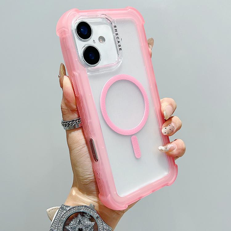 Transparente Matte TPU Hybrid PC 3-in-1 MagSafe Handyhülle, Für iPhone 17 Pro Max, Für iPhone 17 Pro, Für iPhone 17, Für iPhone Air, Für iPhone 16 Pro Max, Für iPhone 16 Pro, Für iPhone 16 Plus, Für iPhone 16