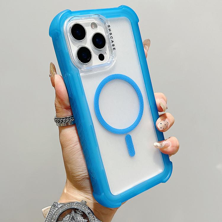 Transparente Matte TPU Hybrid PC 3-in-1 MagSafe Handyhülle, Für iPhone 15 Pro Max, Für iPhone 15 Pro, Für iPhone 15 Plus, Für iPhone 15, Für iPhone 14 Plus, Für iPhone 14, Für iPhone 14 Pro, Für iPhone 14 Pro Max