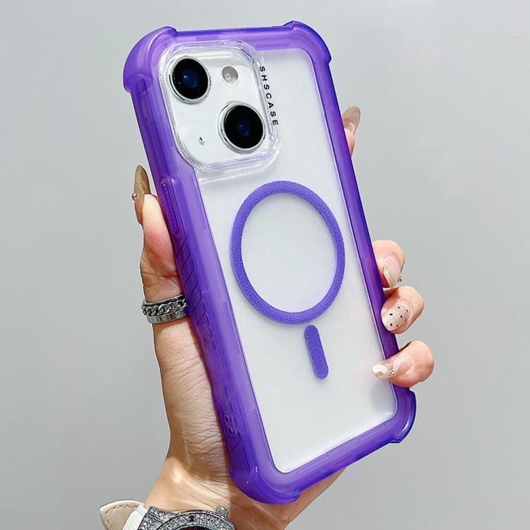 Transparente Matte TPU Hybrid PC 3-in-1 MagSafe Handyhülle, Für iPhone 15 Pro Max, Für iPhone 15 Pro, Für iPhone 15 Plus, Für iPhone 15, Für iPhone 14 Plus, Für iPhone 14, Für iPhone 14 Pro, Für iPhone 14 Pro Max