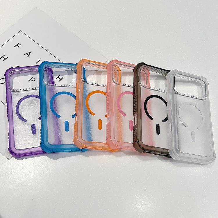 Transparente Matte TPU Hybrid PC 3-in-1 MagSafe Handyhülle, Für iPhone 17 Pro Max, Für iPhone 17 Pro, Für iPhone 17, Für iPhone Air, Für iPhone 16 Pro Max, Für iPhone 16 Pro, Für iPhone 16 Plus, Für iPhone 16