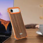 J TRIBE Metallrahmenlose Holzstruktur MagSafe Handyhülle, Für iPhone 17 Pro Max, Für iPhone 17 Pro, Für iPhone 17, Für iPhone Air, Für iPhone 16 Pro Max, Für iPhone 16 Pro, Für iPhone 15 Pro Max, Für iPhone 15 Pro