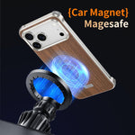 J TRIBE Metallrahmenlose Holzstruktur MagSafe Handyhülle, Für iPhone 17 Pro Max, Für iPhone 17 Pro, Für iPhone 17, Für iPhone Air, Für iPhone 16 Pro Max, Für iPhone 16 Pro, Für iPhone 15 Pro Max, Für iPhone 15 Pro