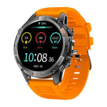 YK15 1,46 Zoll Rundbildschirm Bluetooth Anruf GPS Sport Smartwatch